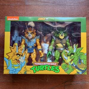 NECA Teenage Mutant Ninja Turtles: Captain Zarax and Zork 7" Action Figures...